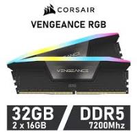 CORSAIR 32GB 2X16 7200MHZ DDR5 RGB PRO VENGEANCE CMH32GX5M2X7200C34 PC RAM